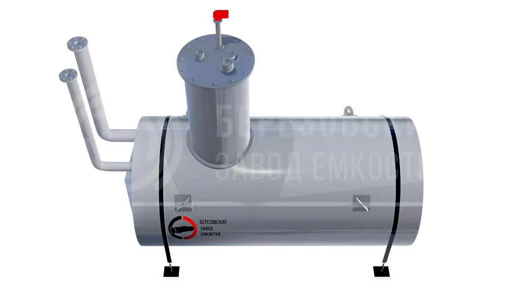 Резервуар горизонтальный стальной подземный РГСП 20